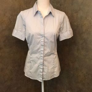 Light pinstriped Ann Taylor blouse